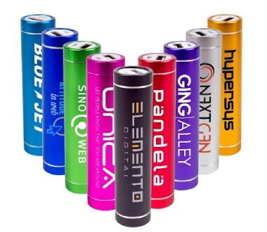 Row of Different AA Batteries