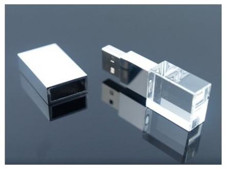 Crystal USB Drives available at NUIMPACT
