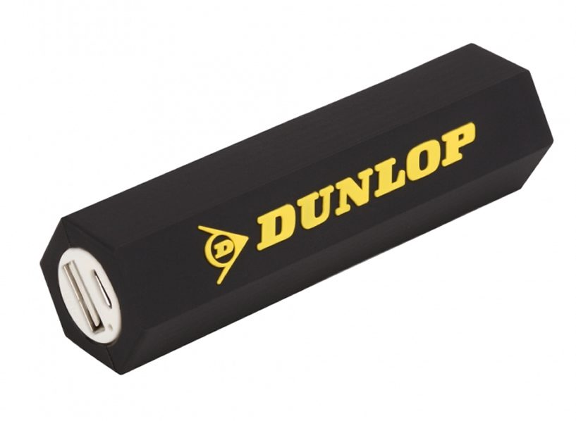 Dunlop black Custom PVC Power Bank