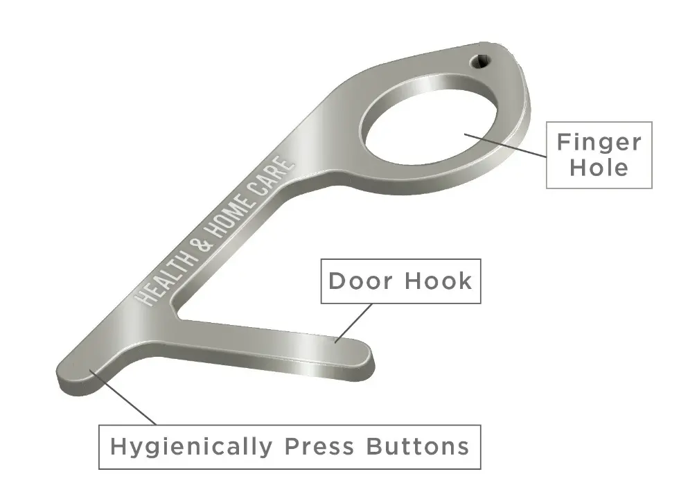 A Hands Free Bottle Opener With a Finger Hole