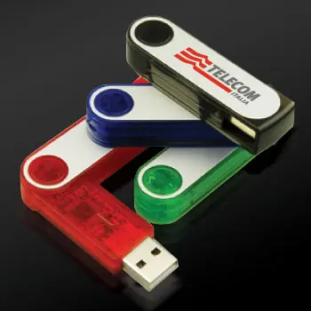 Custom designed USB for Telecom Italia