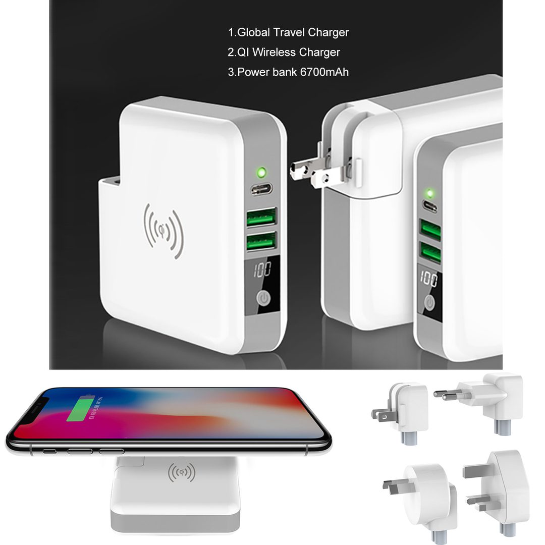 Poster on Mobile and Wireless Battery Charger