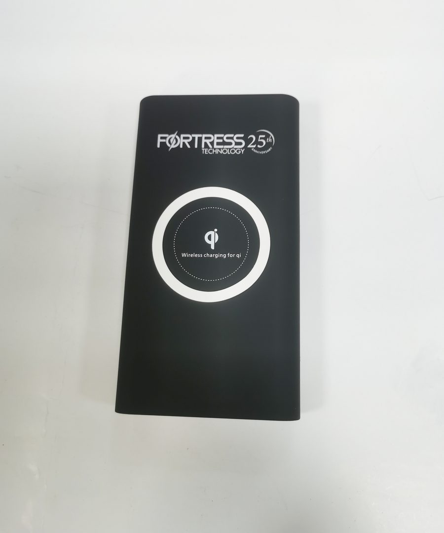 Closeup shot of the Fortress Wireless Battery Charger