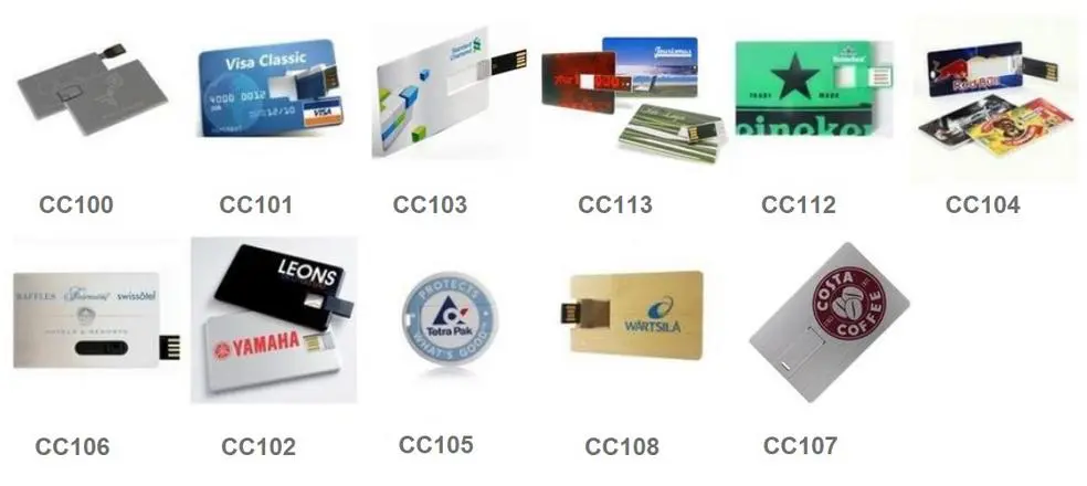 Credit Card Style USB Drives available at NUIMPACT