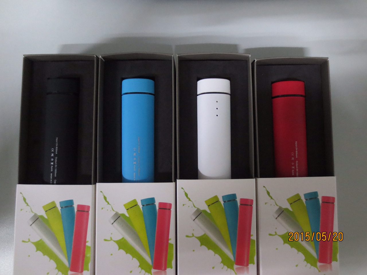 Four Power Bands in Four Colors