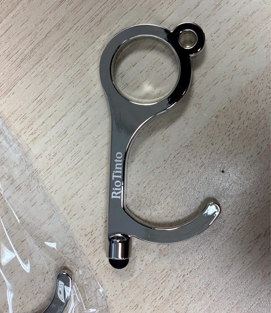 A Bottle Opener for a Bottle in Stainless Steel
