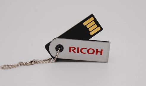 RICOH name print mini USB drive
