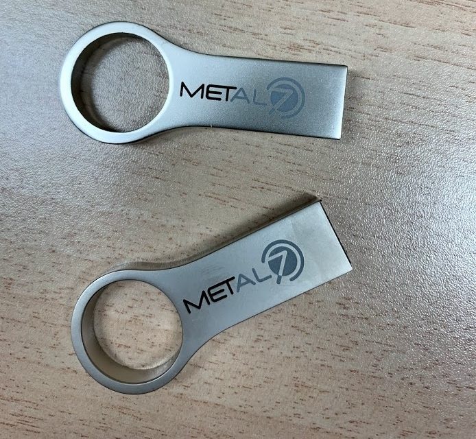 Metal USB devices are available at NUIMPACT