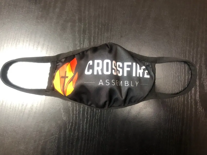 Mask custom designed for Crossfire Assembly