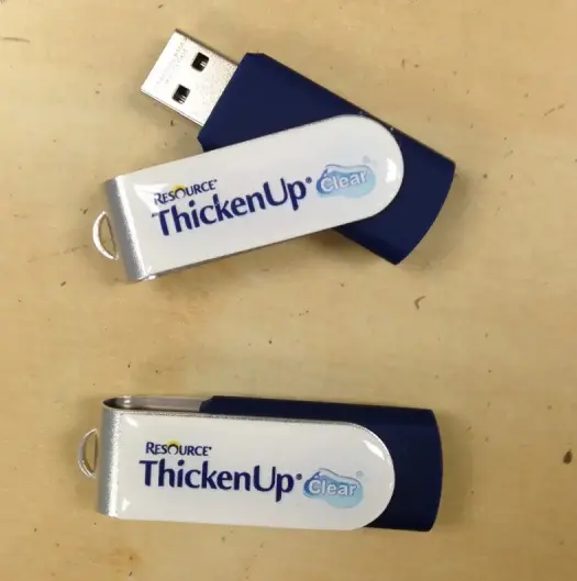Custom designed USB for ThickenUp