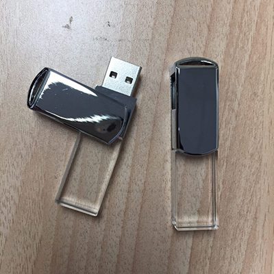Black and transparent Novelty USB Drives